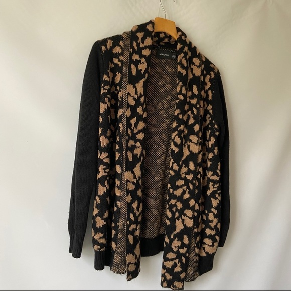 MINKPINK Wild Thing Leopard Cozy Cardigan Sweater - Picture 4 of 6